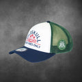 Good Vibes Cap green-blue