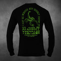 Old Season Sting King Backprint Longsleeve T-Shirt Retro Logo